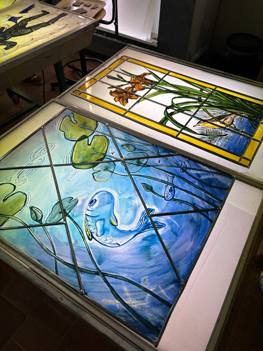 May 2026 — Glass painting, new experiments & upcoming event