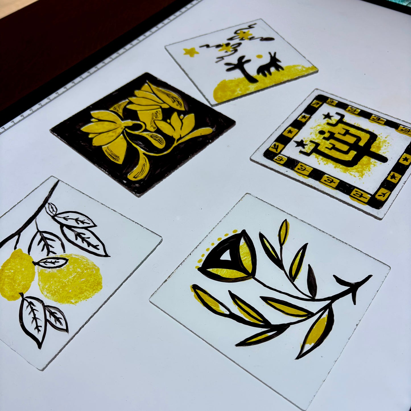 Atelier Peinture sur Verre - Techniques traditionnelles du vitrail
