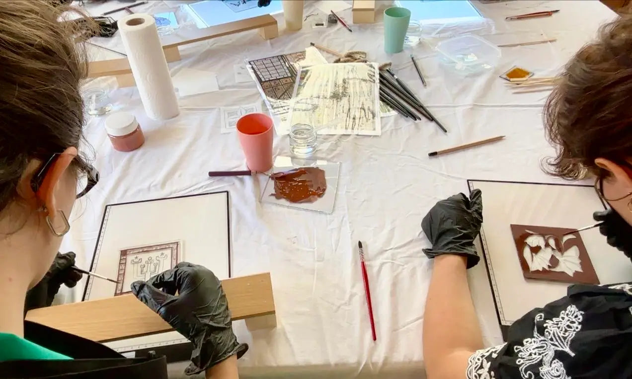 Atelier Peinture sur Verre - Techniques traditionnelles du vitrail